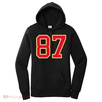Number 87 Women's Hoodie
