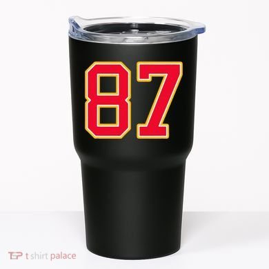 Number 87 Tumbler