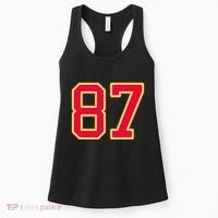 Number 87 Women's Tank Top thumb 0