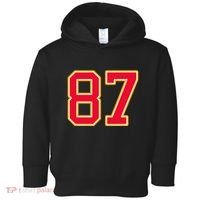 Number 87 Toddler Hoodie thumb 0