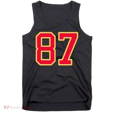 Number 87 Tank Top