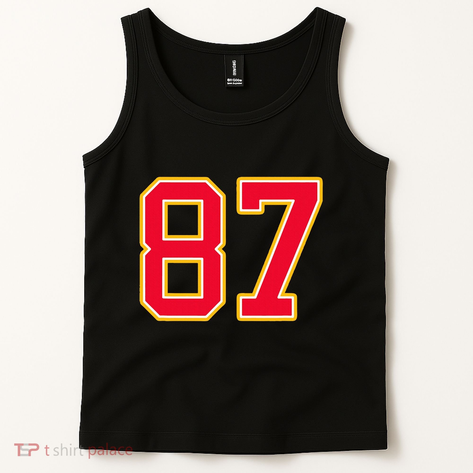 Number 87 Tank Top