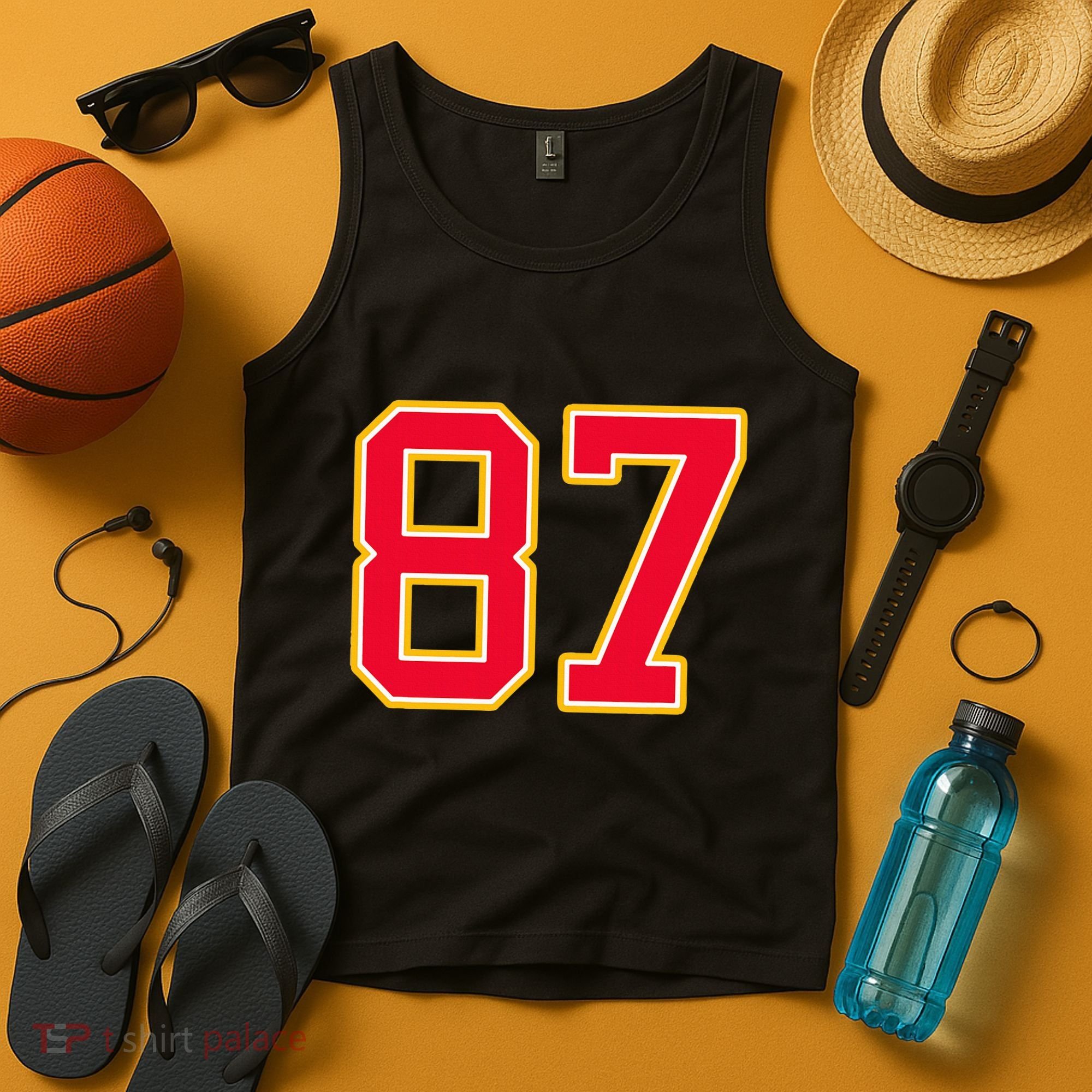 Number 87 Tank Top