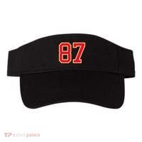 Number 87 Visor thumb 0