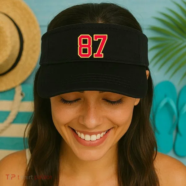 Number 87 Visor