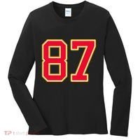 Number 87 Women's Long Sleeve Shirt thumb 0