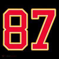 Number 87 Women's T-Shirt thumb 6