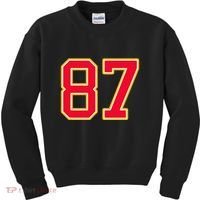 Number 87 Kids Sweatshirt thumb 0