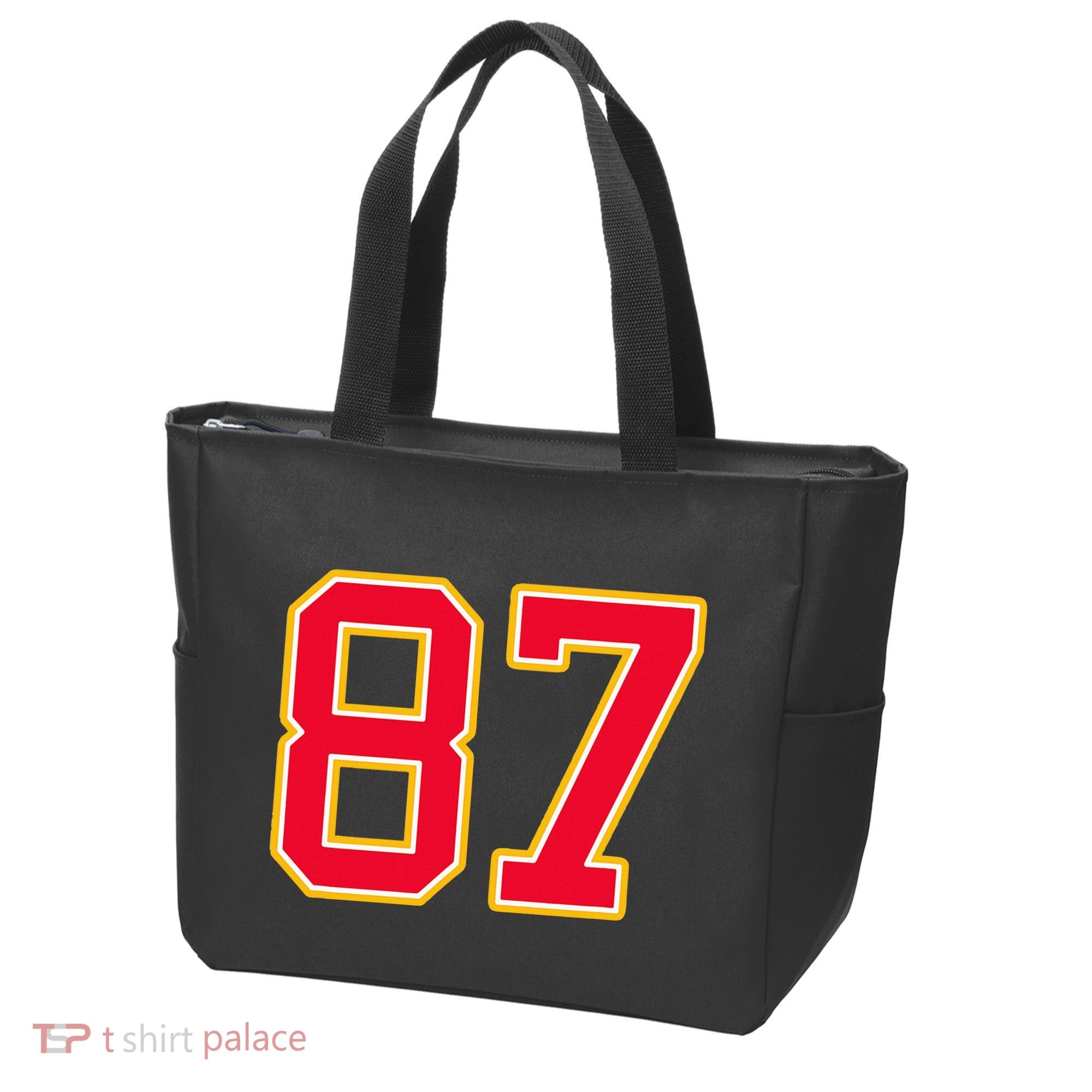 Number 87 Tote Bag