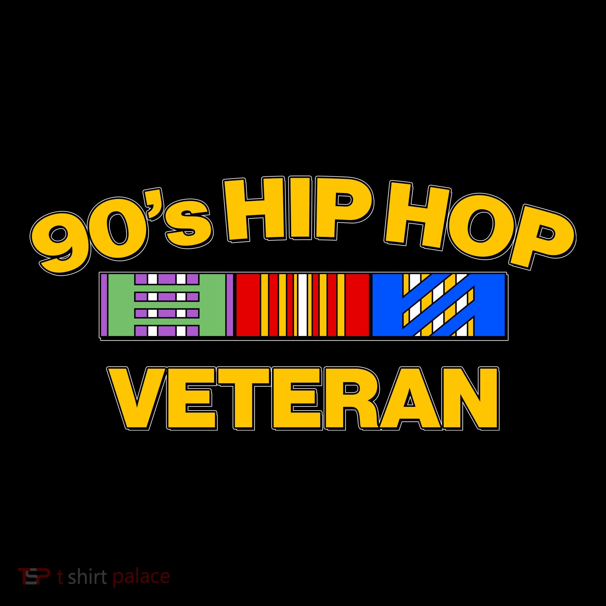 Nineties 90s Hip Hop Veteran T-Shirt