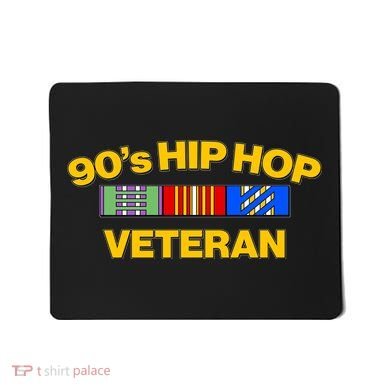 Nineties 90s Hip Hop Veteran Mousepad