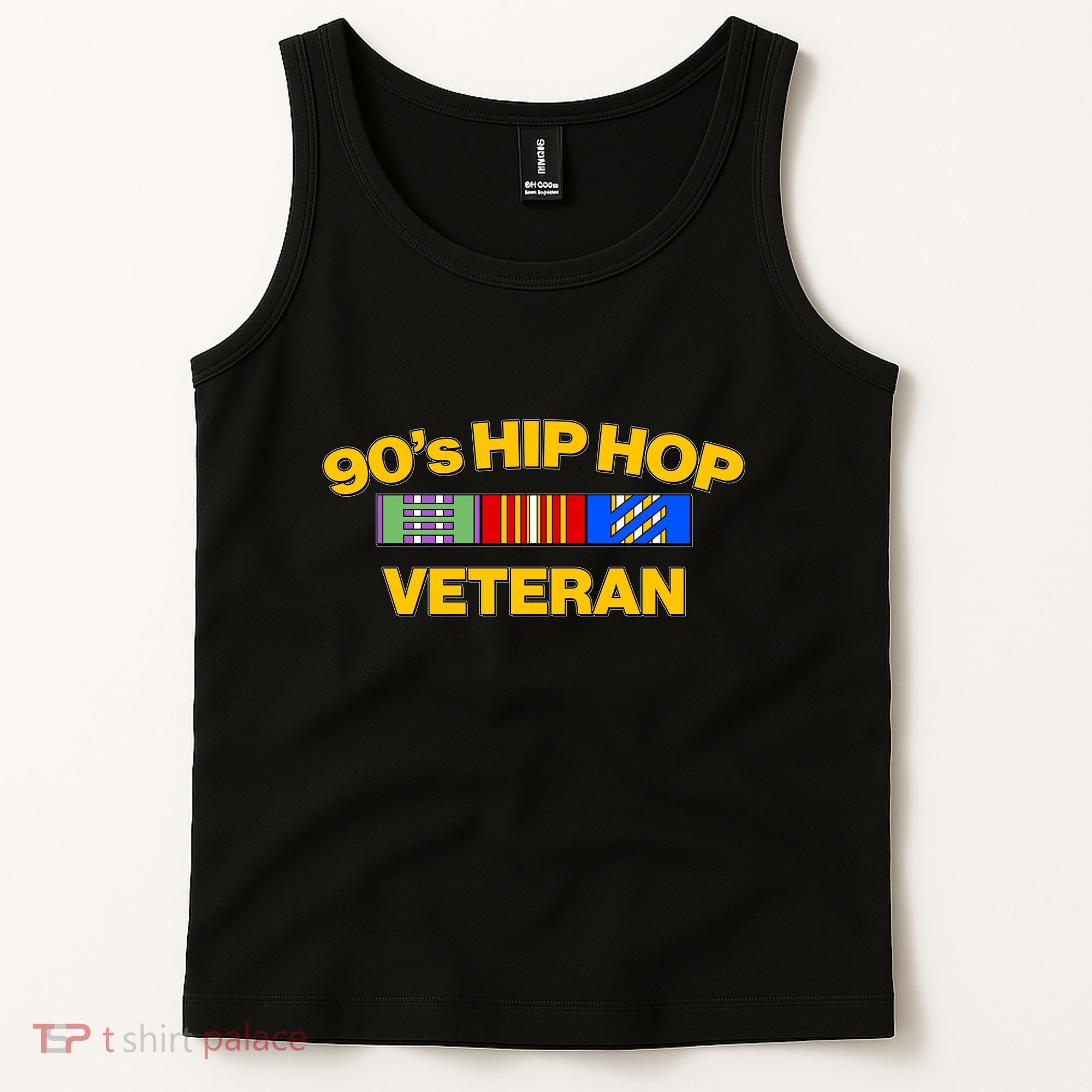 Nineties 90s Hip Hop Veteran Tank Top