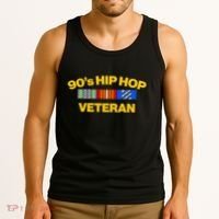 Nineties 90s Hip Hop Veteran Tank Top thumb 3