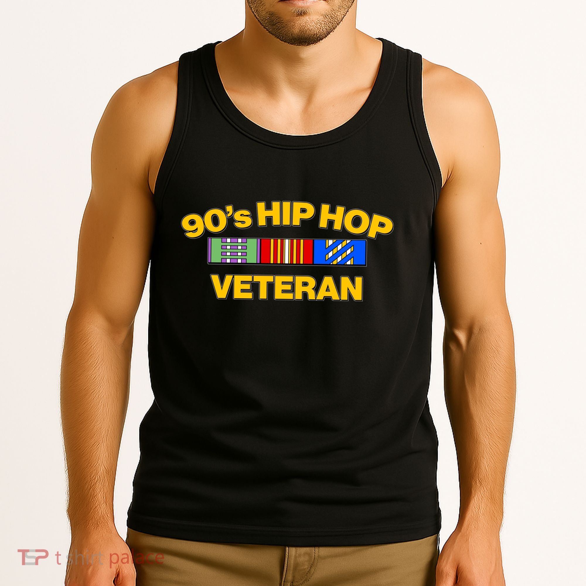 Nineties 90s Hip Hop Veteran Tank Top