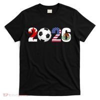 North America 2026 Football | Canada Usa Mexico Soccer T-Shirt thumb 0
