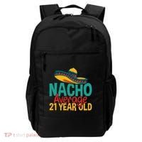 Nacho Average 21 Year Old Cinco De Mayo 21st Birthday Backpack thumb 0