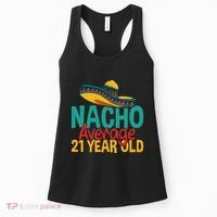 Nacho Average 21 Year Old Cinco De Mayo 21st Birthday Women's Tank Top thumb 0