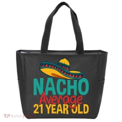 Nacho Average 21 Year Old Cinco De Mayo 21st Birthday Tote Bag