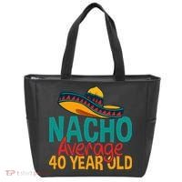 Nacho Average 40 Year Old Cinco De Mayo 40th Birthday Tote Bag thumb 0