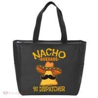 Nacho Average 911 Dispatcher Mexican Messenger Cinco De Mayo Tote Bag thumb 0