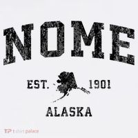 Nome Alaska AK Vintage Sports Print T-Shirt thumb 7