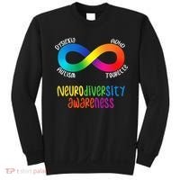 Neurodiversity Awareness ADHD Autism Dyslexia Tourette Sweatshirt thumb 0