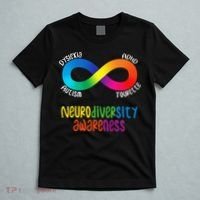 Neurodiversity Awareness ADHD Autism Dyslexia Tourette T-Shirt thumb 5