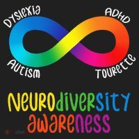 Neurodiversity Awareness ADHD Autism Dyslexia Tourette Beanie thumb 2