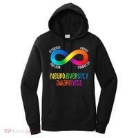 Neurodiversity Awareness ADHD Autism Dyslexia Tourette Women's Hoodie thumb 0