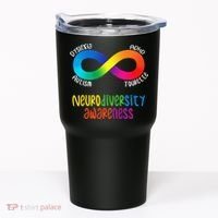 Neurodiversity Awareness ADHD Autism Dyslexia Tourette Tumbler thumb 0