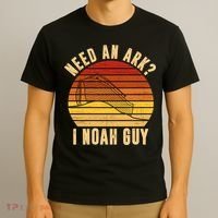 Need An Ark I Noah Guy Funny Christian T-Shirt thumb 3
