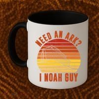 Need An Ark I Noah Guy Funny Christian Coffee Mug thumb 2