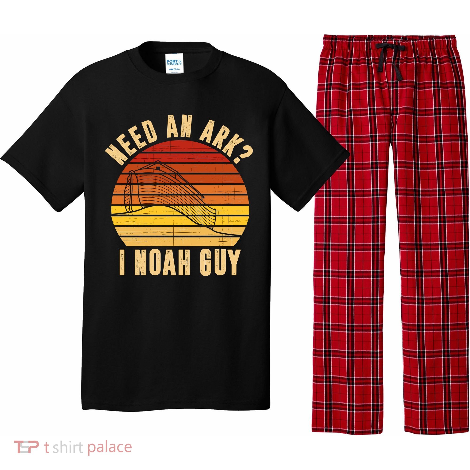 Need An Ark I Noah Guy Funny Christian Pajama Set
