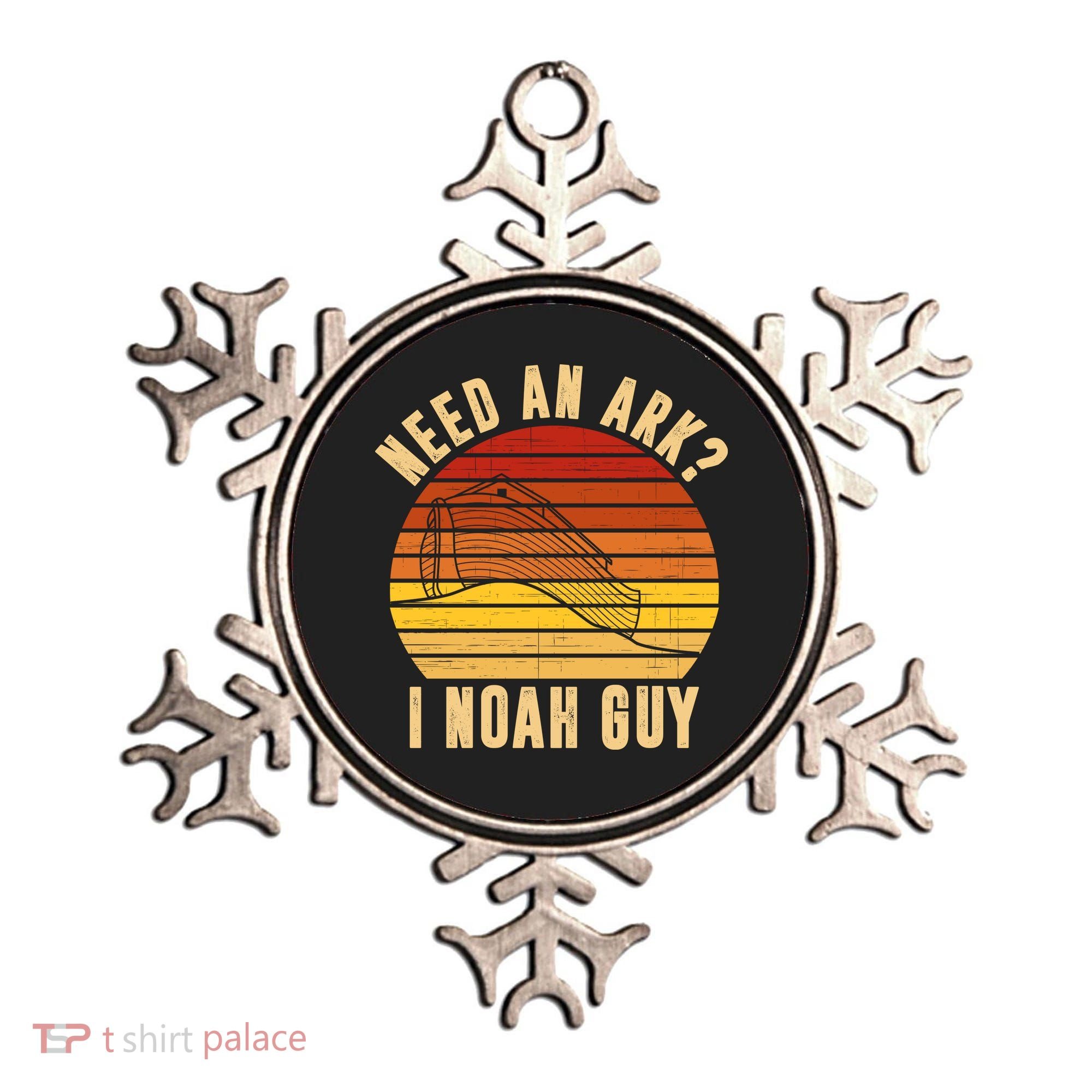 Need An Ark I Noah Guy Funny Christian Ornament