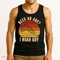 Need An Ark I Noah Guy Funny Christian Tank Top thumb 3