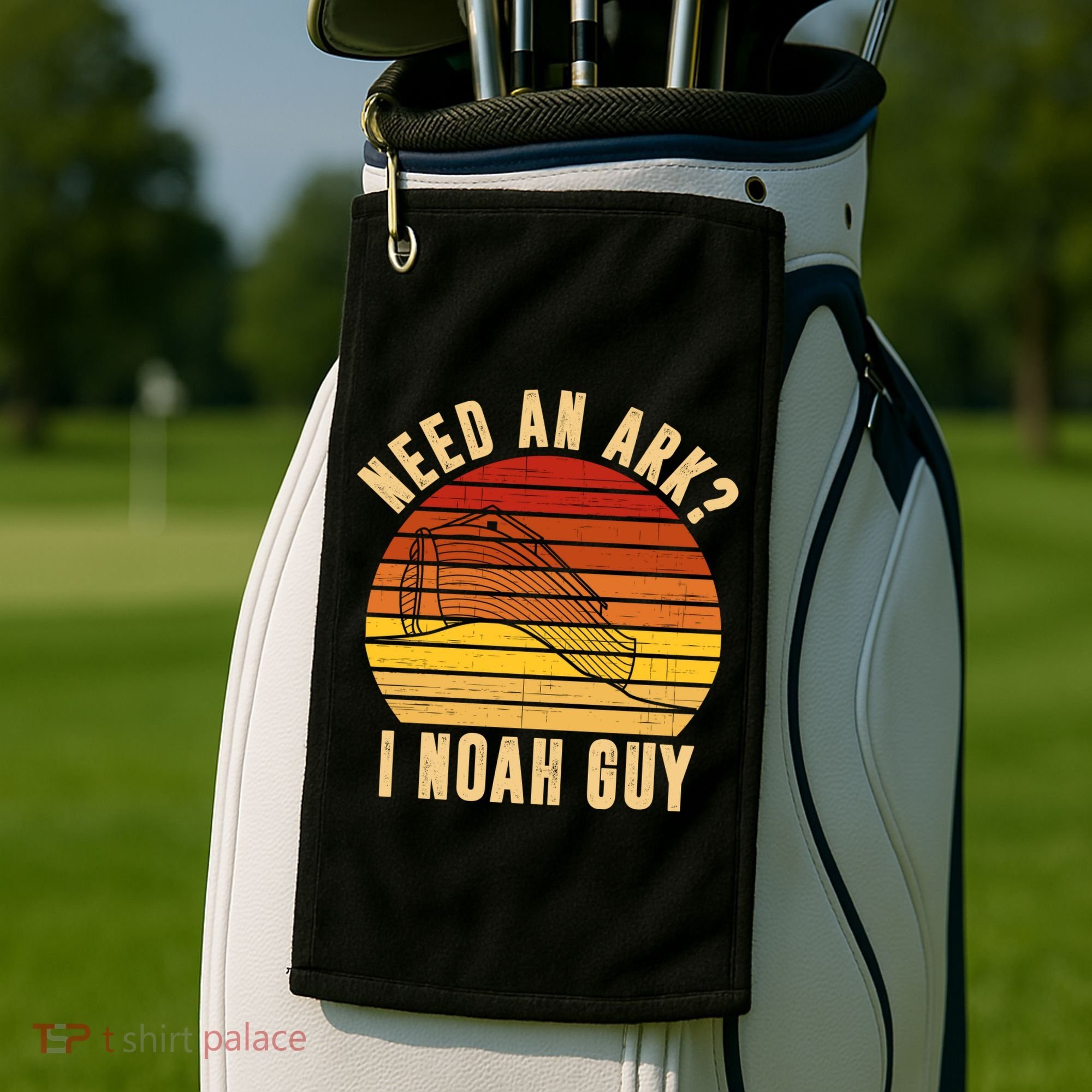 Need An Ark I Noah Guy Funny Christian Golf Towel