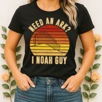 Need An Ark I Noah Guy Funny Christian Women's T-Shirt thumb 2