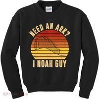 Need An Ark I Noah Guy Funny Christian Kids Sweatshirt thumb 0