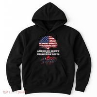 Norwegian American American Grown With Norway Roots Hoodie thumb 0