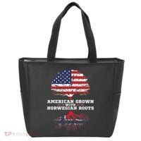 Norwegian American American Grown With Norway Roots Tote Bag thumb 0
