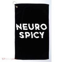Neurospicy Adhd Autism Neurodiversity Neurodivergent Gift Golf Towel thumb 0