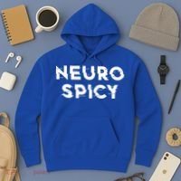 Neurospicy Adhd Autism Neurodiversity Neurodivergent Gift Hoodie thumb 3