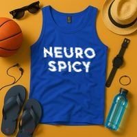 Neurospicy Adhd Autism Neurodiversity Neurodivergent Gift Tank Top thumb 4