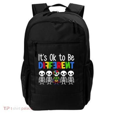 Neurodiversity Autism Awareness ItS Ok To Be Different Gift Backpack