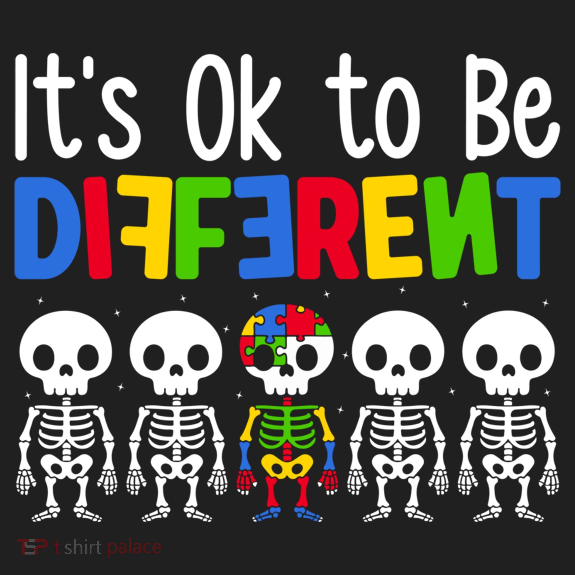 Neurodiversity Autism Awareness ItS Ok To Be Different Gift Beanie