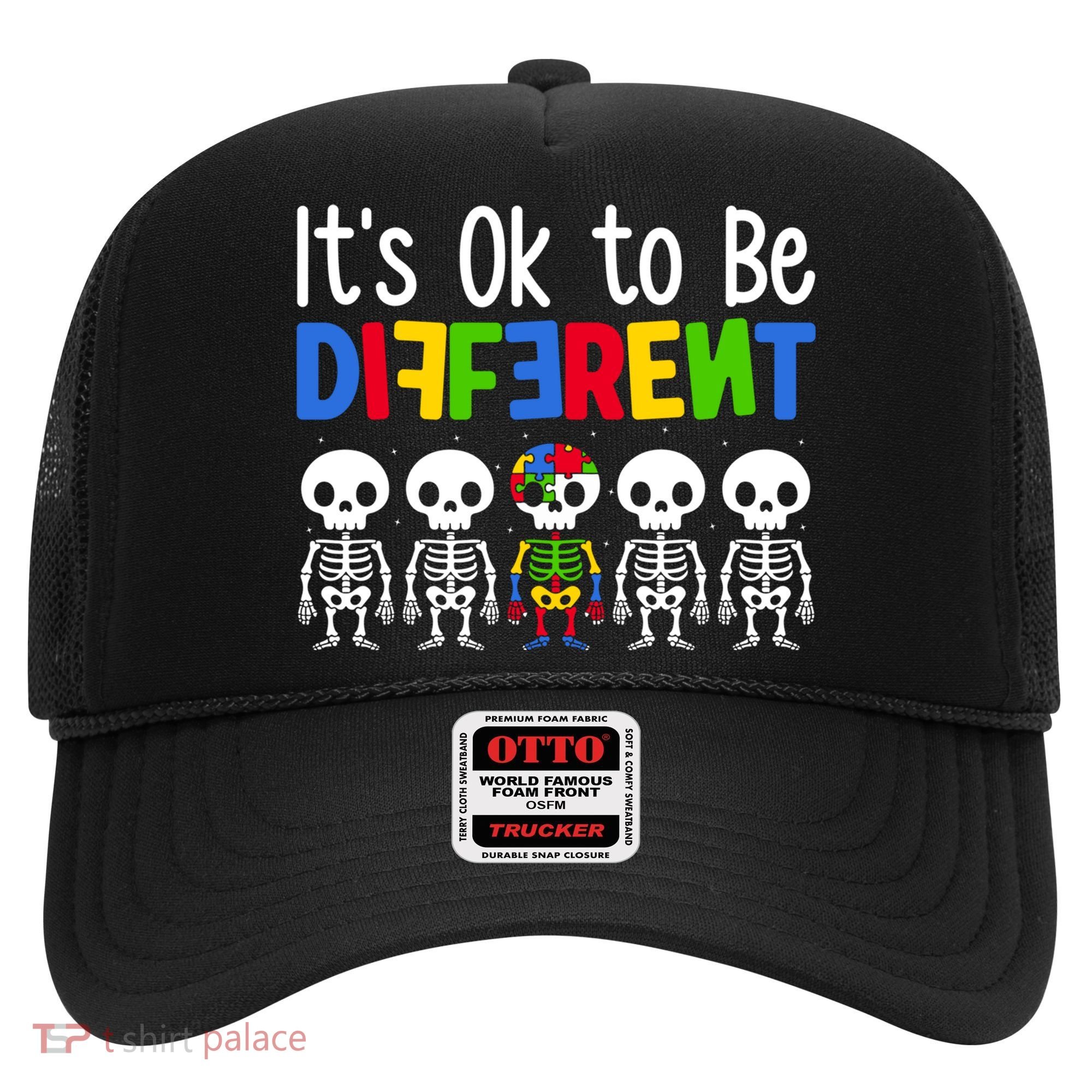 Neurodiversity Autism Awareness ItS Ok To Be Different Gift Hat