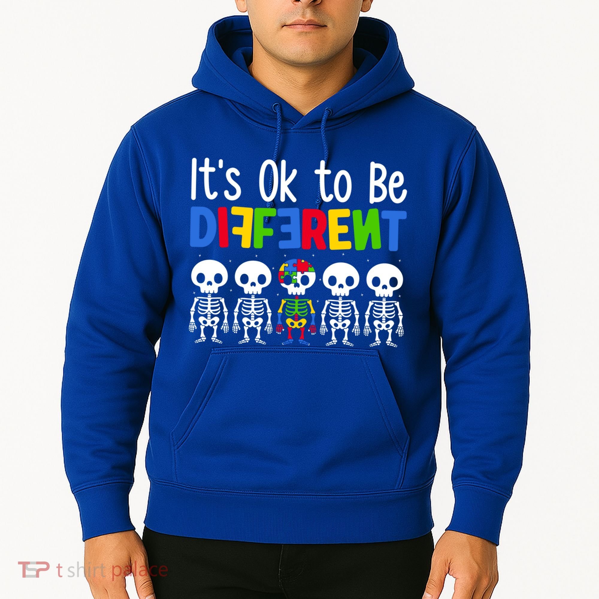 Neurodiversity Autism Awareness ItS Ok To Be Different Gift Hoodie