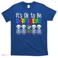 Neurodiversity Autism Awareness ItS Ok To Be Different Gift T-Shirt thumb 0