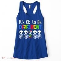 Neurodiversity Autism Awareness ItS Ok To Be Different Gift Women's Tank Top thumb 0