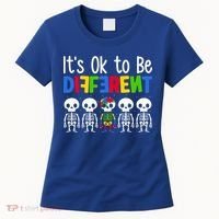 Neurodiversity Autism Awareness ItS Ok To Be Different Gift Women's T-Shirt thumb 0